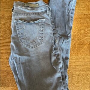 True Religion Blue Skinny Jeans